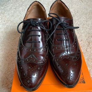 Women’s Genuine Leather Oxford Shoes